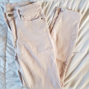 GAP Blush High Rise Resolution True Skinny Pants